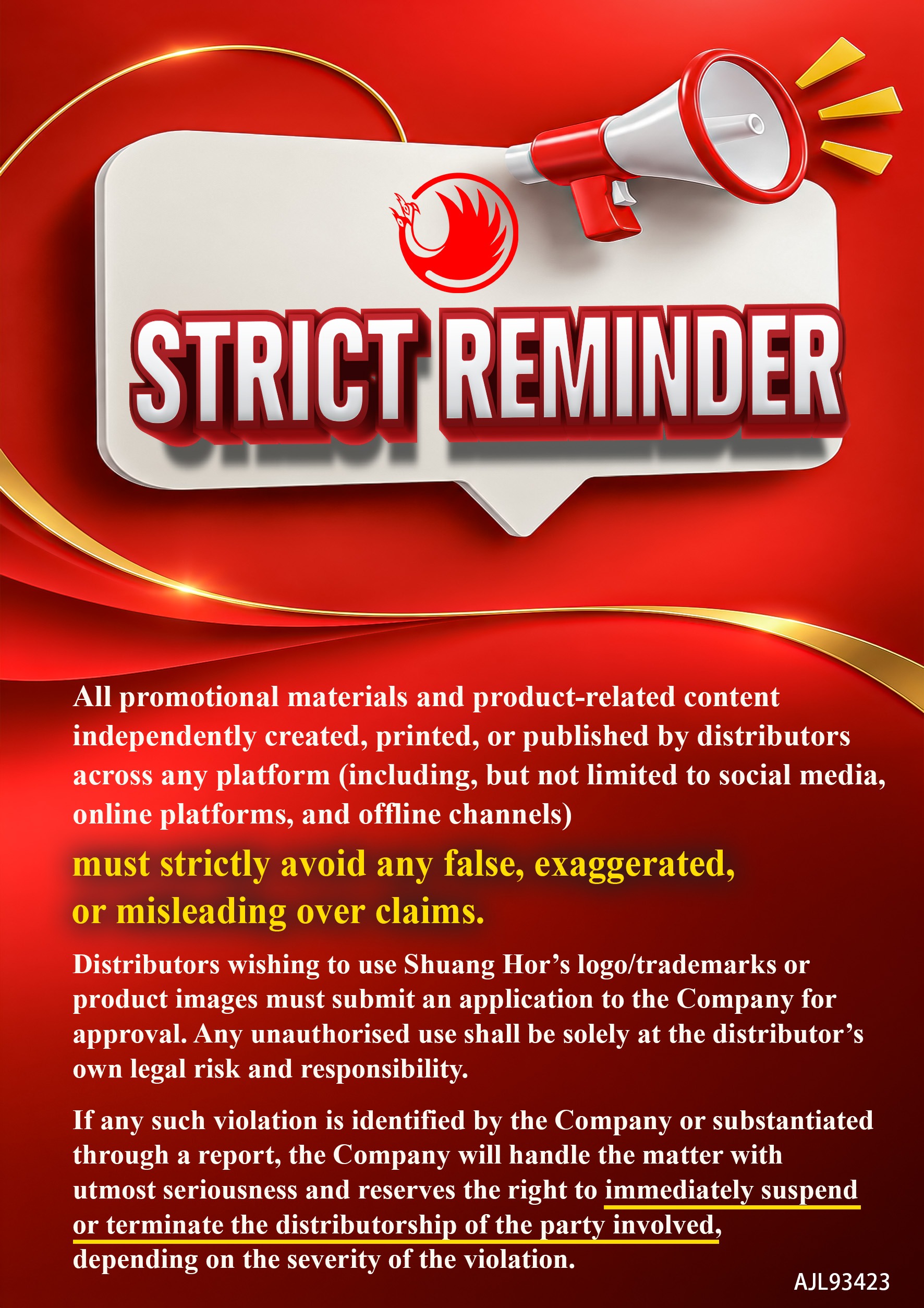 STRICT REMINDEER