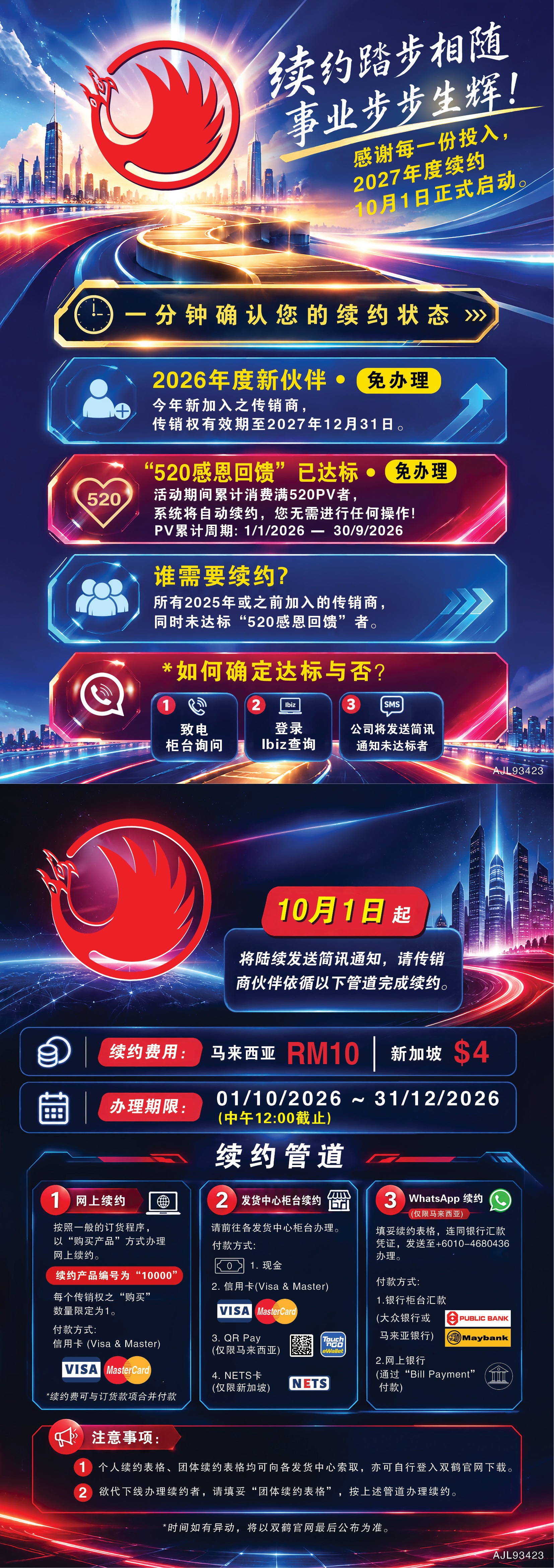 2027年度续约10月1日正式启动