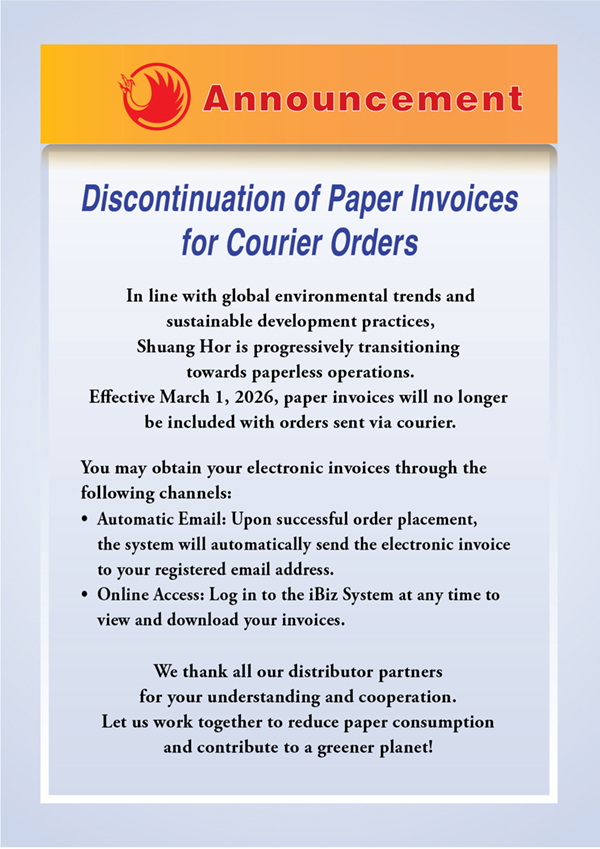 Discontinuation of Paper Invoices for Courier Orders