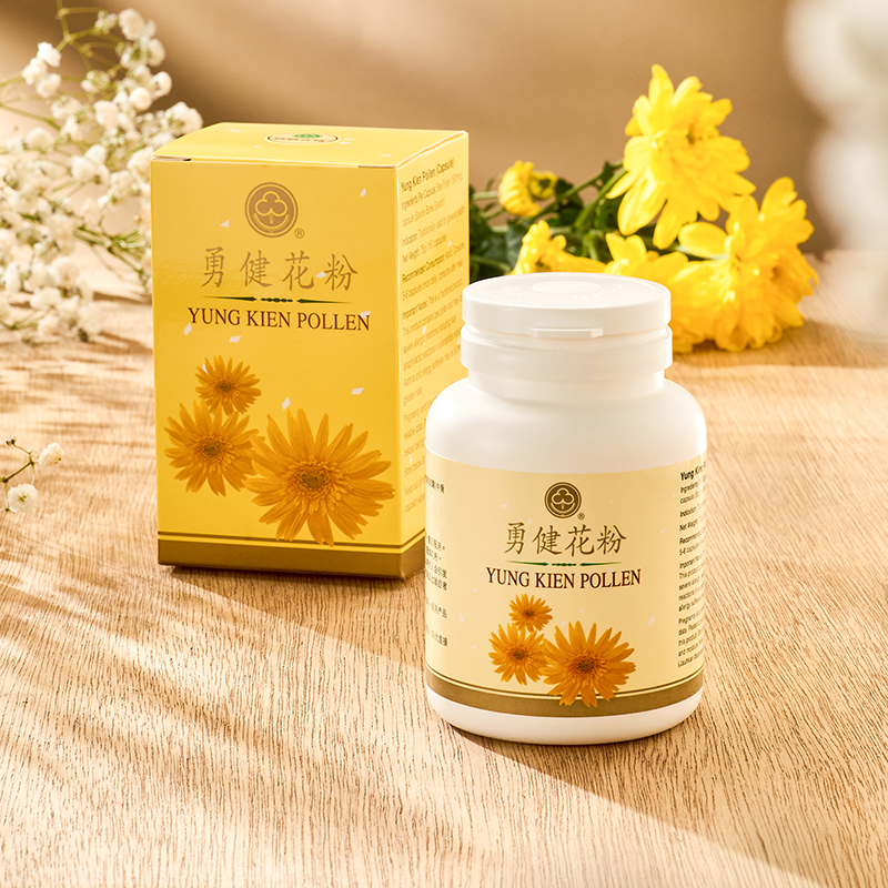 佳鹤灵芝 + 勇健花粉