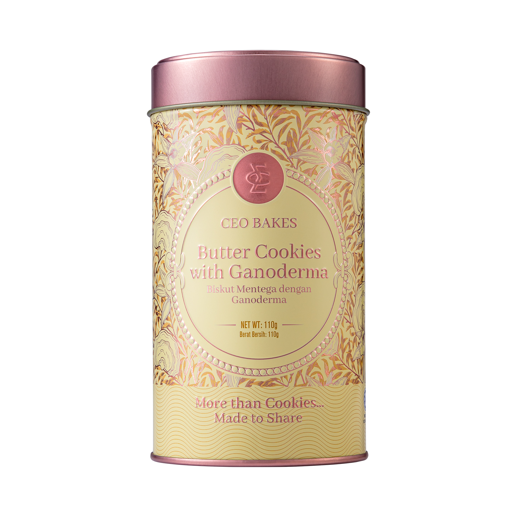 Butter Cookies with Ganoderma